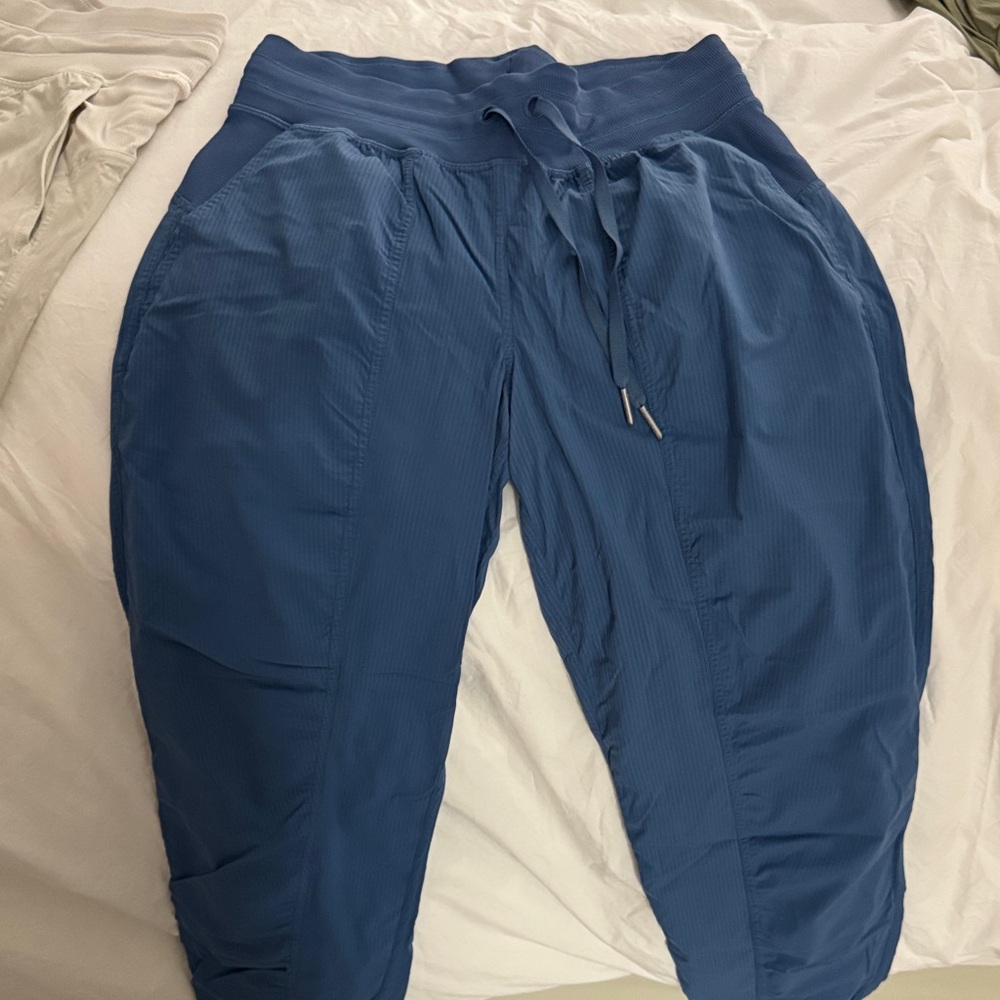 Blue studio pants
